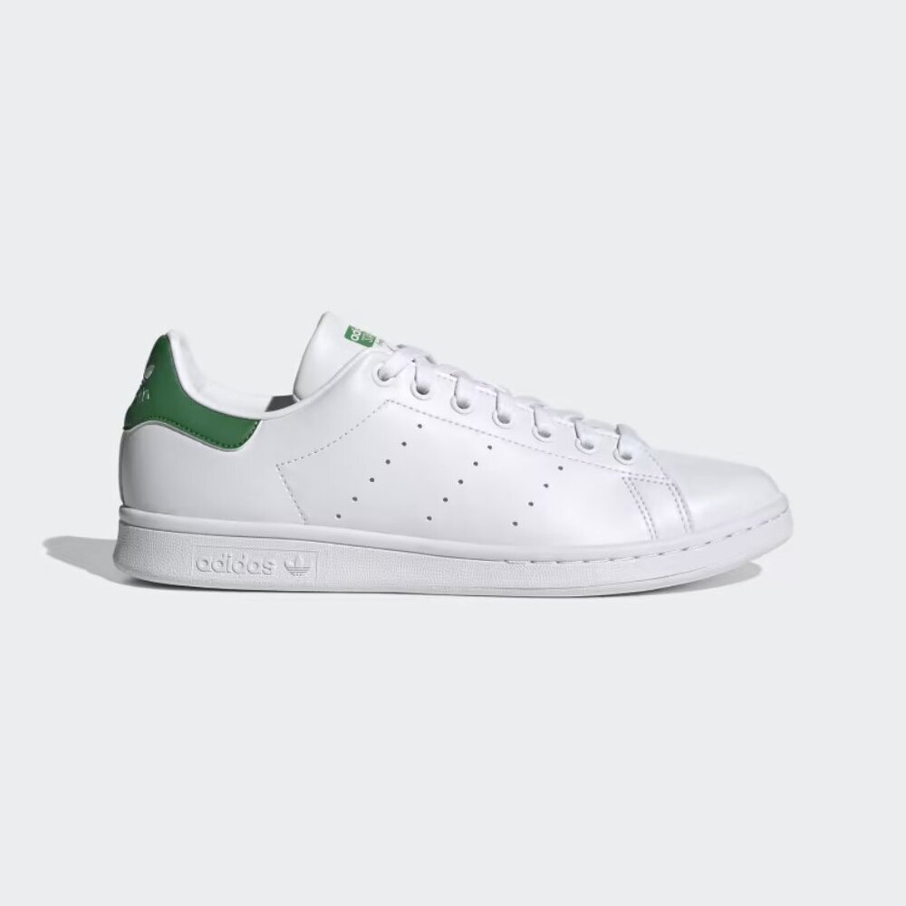 Adidas Originals Womens Size 8 Lace Up Stan Smith Athletic Shoes White Green - Picture 5 of 13